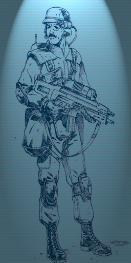 John Mullins — operator concept art