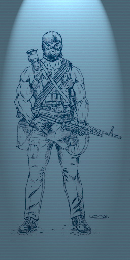 Heavy Trooper — operator concept art