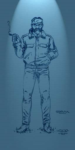 Sam Gladstone — operator concept art